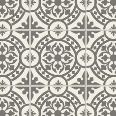 a gray and white tile pattern