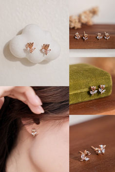 #accessories #accessory #ootd #earring #stud #jewelry #tulip #sweet