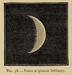 an image of the moon with words written below it