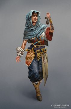 ArtStation - Lucia, Alejandro García Character Commission, Class Inspiration, Dark Sun, Dnd Classes, Fantasy Rpg, Tabletop Rpg, Fantasy Inspiration, Female Character Design, Medieval Fantasy