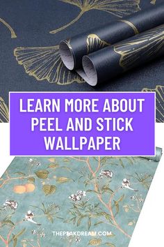 Peel and stick wallpaper has made home decor more accessible and exciting than ever before. 
Explore the many benefits of peel & stick wallpaper in this article #wallpaper #peelandstick #easy #cheap