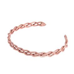 Handcrafted Braided Copper Cuff Bracelet from Mexico - Brilliant Braid | NOVICA Copper Cuff Bracelet, Copper Cuff, Women Artisans, Jewelry Packaging, Jewelry Gift Box, Free Jewelry, Copper Wire, Beautiful Bracelet, Cuff Bracelet