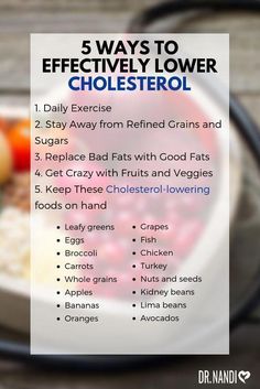 Ways To Lower Cholesterol