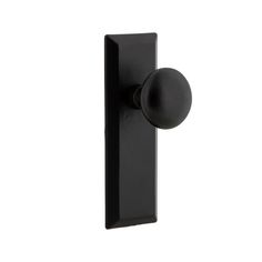 Keep Plate Black Iron Privacy Bed/Bath Keep Door Knob - Super Arbor Alternative Furniture, Privacy Bed, Door Plate, South Gate, Crystal Door Knobs, Hall Closet, Gate Hardware, Iron Hardware, Black Door