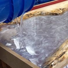 Epoxy River Table, Epoxy Resin Diy, Wood Table Design