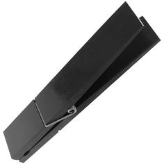 a black stapler on a white background