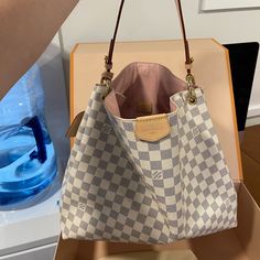 Like New Used A Couple Of Times I Don’t Wear It Nearly Enough To Keep It Louis Vuitton Graceful Mm, Louis Vuitton Graceful, Bags Louis Vuitton, Louis Vuitton Bags, Wear It, Louis Vuitton Bag, A Couple, Color White, Bag Lady