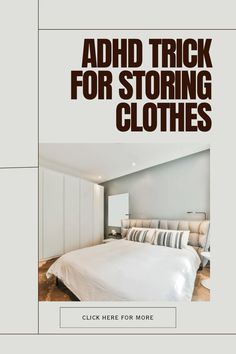 Say goodbye to chaos with our ADHD closet organization hacks. Dive into the world of no-fold laundry for a stress-free, clutter-free wardrobe. Chore Organization, Closet Organization Hacks, Minimalist Mindset, Fold Laundry, Messy People, Closet Hacks, Minimalist Kids, Room Hacks, Calming Bedroom