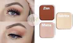 Harmonize Beauty, Eyeshadow Combos, Everyday Eyeshadow, Pink Eyeshadow Look, Eyeshadow Colors, Trendy Eyeshadow, Eyeshadow For Blue Eyes