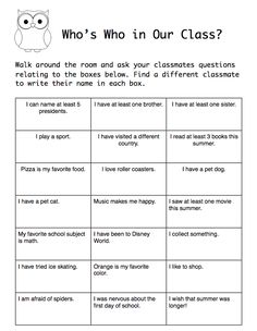 a worksheet with words and pictures on it