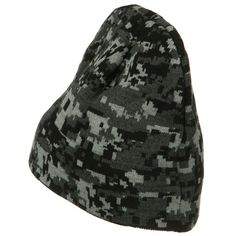 Digital Camo BeanieMade of 100 % acrylic.One size fits most (from child to adult).Crown measures 8 1/2 inches deep, 9 1/2 inches wide.Soft, thick and flexible material.Hand wash only.Available in woodland, urban and .Made in USA. Our Urban Digital Camo Beanie makes you to stand out in your surroundings while keeping your head and ears covered in this winter beanie hat. Made from 100% acrylic, this beanie features urban camo design around the crown of hat which measures 8 1/2 inches deep and 9 1/ Camo Beanie, Short Beanie, Winter Beanie Hat, Digital Camo, Woodland Camo, Camo Designs, Big Hat, Winter Hats Beanie, Sticker Patches