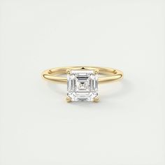 ✦ Main Stone Details✧ Shape: Asscher Cut Moissanite✧ Weight: 2.03 CT (Approx. 8.0 MM)✧ Color: DEF(Colorless)✧ Clarity: VVS ✦ Ring Details✧ Band Width: 1.80mm (± 0.10) [Customized Possible]✧ Metal: Gold (10KT, 14KT, 18KT)✧ Metal Tone: Yellow, White, Rose Frank Darling, Asscher Cut Engagement Rings, Vs1 Diamond, Asscher Cut Diamond, Buying An Engagement Ring, Types Of Diamonds, Asscher Cut, Moissanite Wedding Bands, Platinum Metal