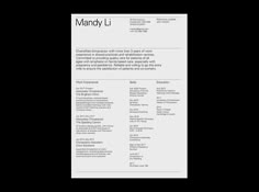 Resumé/CV :: Behance Art Resume Creative Cv, Architect Cv, Cool Resume, Resume Inspiration, Minimalist Resume Design, Portfolio Moodboard, Cv Original