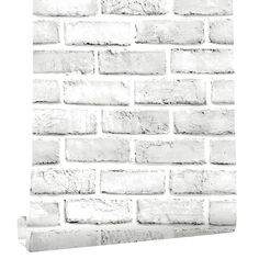 Cohoo Home Brick Wallpaper Peel and Stick Wallpaper 120 18 Faux 3D White Gray Brick Wall Paper Grey Self Adhesive Removable Wallpaper Stick and Peel Brick Contact Paper for Walls Backsplash Brick Wallpaper Peel And Stick, Gray Brick Wall, Contact Paper Wall, Faux Brick Wallpaper, 3d Brick Wallpaper, White Brick Wallpaper, Brick Effect Wallpaper, Wallpaper Walls Bedroom, White Wash Brick