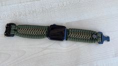 "FREE USPS PRIORITY MAIL SHIPPING FOR DOMESTIC US ORDERS (Includes U.S. Military APO/FPO Address Overseas) Thank you for visiting our shop \"Cording 2U\". A veteran owned business. Handcrafted Paracord wearables customized \"According To You\". Handcrafted with 100% Nylon Paracord \"MADE IN USA\" Our Products include: 🔹Custom handcrafted watch bands according to your wrist size, style, and color of choice. If you don't see it in our page yet, please contact us and we can discuss your options. ? Adjustable Durable Green Watch Bands, Handmade Green Watch Bands For Everyday Use, Adjustable Customizable Green Watch Bands, Green Adjustable Customizable Watch Bands, Adjustable Green Apple Watch Band, Adjustable Green Apple Watch Band For Everyday Use, Paracord Watch, Apple Watch Sizes, Veteran Owned Business