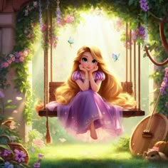 Disney Illustration, Walt Disney Characters, Female Anime Characters, Disney Princess Rapunzel, Disney Princess Artwork, Disney Princess Fashion, Disney Princess Images, Fairytale Photography