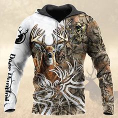 Deer Hunting All Over Printed Hoodie BT041275 Easy 30 day return policy Hunting Couple, Deer Hunting, Print Hoodie, Online Clothing Stores, Long Sleeve Hoodie, Hoodie Print, Online Clothing, All Over Print, Fashion Store