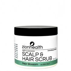 A deep cleansing scalp hair treatment with healing botanical oils and minerals to restore bounce, volume and shine. Excellent for over heated straight iron usage, hi-lighted, color treated, &amp; chemically treated hair. Clay Minerals, Health Hair, Hair Scrub, Pear Blossom, Scalp Scrub, Vanilla Coconut, Hair Back, Botanical Oils, Gentle Exfoliator