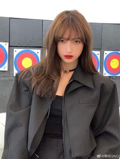 Asian Hair Inspo, Asian Hair, Baddie Hairstyles, Doll Face, How To Make Hair, Korean Girl, New Hair, Hair Inspo, Bangs