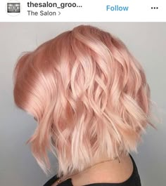 Pastel Peach Hair, Pink Pastel Hair, Peach Pink Hair, Pastel Pink Hair Color, Hair Color Inspiration, Gold Hair Colors, Scene Girl, Blond Balayage