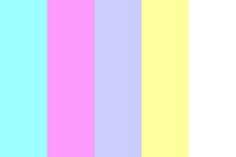 an image of pastel colors on a white background