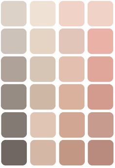 different shades of beige and brown are shown in this graphic style, with the same color scheme