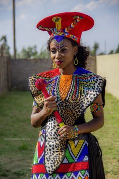 South African Traditional Dresses, African Attire Dresses, African Traditional Wedding Dress, Traditional African Clothing, African Wedding Attire, African Bride