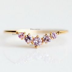 Pink 14k Gold Stackable Rings For Anniversary, 14k White Gold Amethyst Promise Ring, Hallmarked 14k Pink Gold Jewelry, Pink Gold Fine Jewelry Round Ring, Gold Cluster Birthstone Ring In 14k Gold, Birthstone Ring In 14k Rose Gold With Gemstone, 14k Rose Gold Birthstone Ring With Yellow Gold Gemstone, 14k Rose Gold Birthstone Ring With Gemstone, Gold Cluster Ruby Ring In 14k Gold