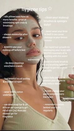 Face Hygiene, Tips For Hygiene, Glow Up Hygiene, How To Be Clean Body Tips, Health Glow Up, Personal Hygiene Tips, Self Care Tips Hygiene, Glow Up Physically, Glow Up Tips Aesthetic