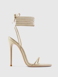 Soleil Lace Up - Glazed Tan – Femme LA Lace Up Sandals, Boot Sandals, Lace Boots, Stiletto Heel, Trinidad And Tobago, Uganda, Evening Wear, Stiletto Heels, Glaze