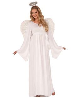 a woman dressed in an angel costume for $ 19 99