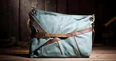 19"  messenger bag  laptop bag Leather canvas bag  School Canvas Bags tote bag on Etsy, $49.99 Mens Leather Laptop Bag, Green Canvas Bag, Canvas Laptop Bag, Canvas Duffle Bag, Ipad Bag, Bag School