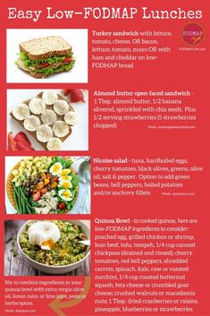 Low Fodmap Diet Recipes Dinners, Cyclic Vomit Syndrome Diet, Easy Fodmap Meals, Low Fodmap Lunch Ideas For Work, Low Fodmap Meal Ideas, Ibs Lunch Ideas, Lowfodmap Easy Dinner, Fod Diet, Low Fodmap Lunch Ideas