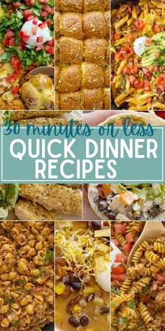 20 minutes of casserole quick dinner recipes that are delicious and easy to make