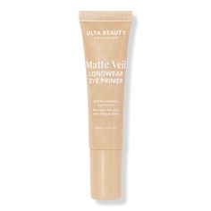 Matte Veil Longwear Eye Primer - MTE EYE PRIMER 0.3FLOZBenefitsLongwearing up to 12 hoursCan be used with multiple eye product formulaspowders, gels, creams and loose pigmentsFeaturesTube sleeve made from 79% bioplasticProudly cruelty free with clean ingredients - Matte Veil Longwear Eye Primer Loose Pigments, Eye Primer, Face Hydration, Makeup Primer, Face Primer, Clean Ingredients, Eyeshadow Brushes, Beauty Collection, Skin Cream