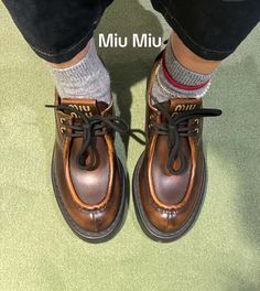 Miu Miu Loafers, Miu Miu, Derby, Loafers, Spring Summer