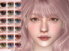 Sims 4 default eyes cc