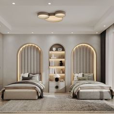 Twin Bedroom Decor, Bedroom Sets Furniture Queen, Bathroom Into A Spa, Kids Bedroom Furniture Design, Diy Headboard Ideas, Bedroom Design Modern, Stylish Room Decor, Luxury Kids Bedroom, Decor Ideas For Living Room