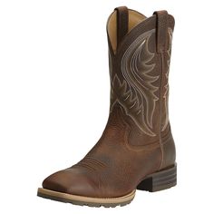 Rugged Sports Boots With Rubber Sole, Rugged Sports Boots With Reinforced Toe, Rugged Brown Sports Boots, Riding Work Boots With Reinforced Round Toe, Western Boot, Cowboy Boot, Western Boots, Trailer, Cowboy