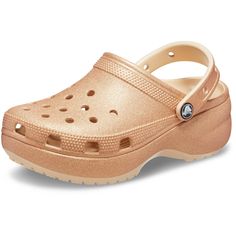 PRICES MAY VARY. Find Your Size: We recommend sizing up (e.g. if you are a 7.5, size up to an 8) Platform Shoes For Women: Reach New Heights With These Platform Crocs For Women. They Feature The Comfort And Style You Love About The Regular Classic Clogs, Plus A 1.6-Inch Platform Sole All The Way Around. Fun Platform Crocs: These are the Crocs women need and they come In a range of colors. The Crocs Classic Platform Clogs are incredibly lightweight and fun to wear. Comfortable And Lightweight: Cr Glitter Crocs, Classic Icon, Platform Clogs, Women's Crocs, Womens Clogs, Platform Shoes, Women's Shoes Sandals, Clogs, Womens Sandals