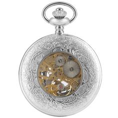 ❗ Steampunk Styler Exclusivity❗ Be more elegant & better respected ✨ Wear a unique designed pocket watch 💎 Inner face includes silver accents and numbering Perfect gift to offer to your loved one 🎁 Free Shipping & 100% Money-Back Guarantee Limited quantity, first come, first served ⏳ Discover without further ado the unique style of the Steampunk Pocket Watch Silver Mystery. A pocket watch with a strong style and offering a touch of mystery to your outfit. A beautiful silver color. Product Feat Steampunk Pocket Watch, Steampunk Men, Strong Style, Steampunk Watch, Steampunk Women, Silver Pocket Watch, Retro Accessories, Victorian Steampunk, Steampunk Clothing