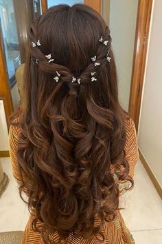 Prom Hairstyle, Hairdo For Long Hair, Half Up Hair