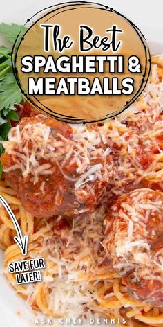 the best spaghetti and meatballs recipe for two