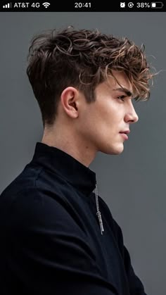 Male Haircuts Curly