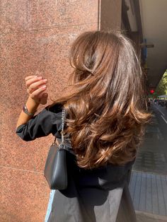 Haircuts For Dry Damaged Hair, Fluffy Layered Hair, Layers Aesthetic, Latte Hair Color, Latte Hair, Hairstyle Natural Hair, Hairstyles For Layered Hair, Peinados Fáciles Para Cabello Corto, Haircuts Straight Hair