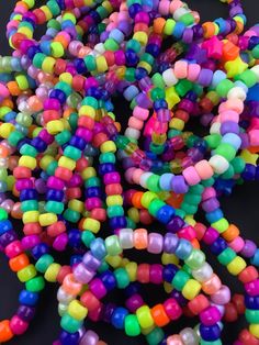 Add that finishing touch to any rainbow outfit with some rainbow kandi!  Select as many as you would like and we will send you a random assortment of the styles pictured here.  If you have a preference between pastel and neon let us know and we will keep it in mind. But please note the assortment s random Playful Multicolor Craft Supplies For Party Favors, Rainbow Plastic Friendship Bracelets, Multicolor Beaded Rave Friendship Bracelets, Multicolor Beaded Friendship Bracelets For Rave, Fun Multicolor Plastic Friendship Bracelets, Rave Style Multicolor Beaded Friendship Bracelets, Trendy Multicolor Plastic Friendship Bracelets, Playful Multicolor Stretch Bracelet For Party Favors, Trendy Multicolor Bracelets For Party Favors