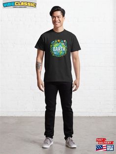 Earth Day Classic T-Shirt Unisex Sweatshirt Check more at https://vibeclassic.com/product/earth-day-classic-t-shirt-unisex-sweatshirt/ Music Shirts, Joan Jett, Arts Festival, Def Leppard, Latest Trend, Love Shirt, T Rex