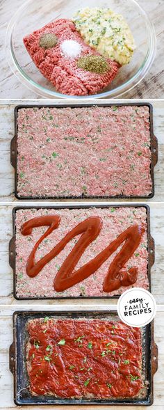 This is a meatloaf recipe with classic flavor but so much easier to cook than the traditional meatloaf recipe Sheet Pan Meatloaf, Quick Meatloaf, Pan Meatloaf, Southern Meatloaf, Dinner For Family, How To Cook Meatloaf, Sheet Pan Suppers, Meatloaf Recipe