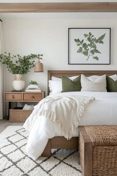 Natural Comfort: 40 Organic Modern Bedroom Designs You'll Love Cozy Boho Bedroom, Statement Decor, Organic Style