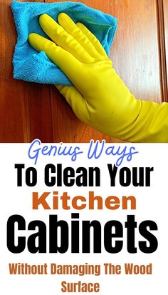 "Preserve the Beauty of Your Wooden Kitchen Cabinets with Gentle Cleaning! 🌿✨ Discover the secret to maintaining the pristine allure of your wooden kitchen cabinets without causing any harm to their delicate surface! Follow these easy steps to ensure your cabinets stay spotless and lustrous for years to come. #woodencabinets #cabinets #kitchencare #kitchencleaninghacks #cleaninghacks #homemaintenance #hometips #diy #gentlecleaningtips #woodcare Borax Cleaning, Clean Shower Doors, Wooden Kitchen Cabinets, Wood Cleaner, Easy Wood, Cleaning Wood, Kitchen Cleaning Hacks, Natural Cleaners, Kitchen Cabinet Doors